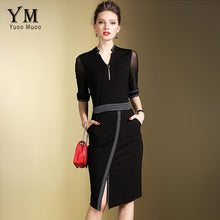 YuooMuoo Women Elegant Office Dress Work Pencil Dresses