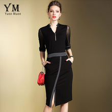 YuooMuoo Women Elegant Office Dress Work Pencil Dresses