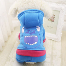 Dogbaby Cartoon style 4 legs Dog clothes pets coats puppy